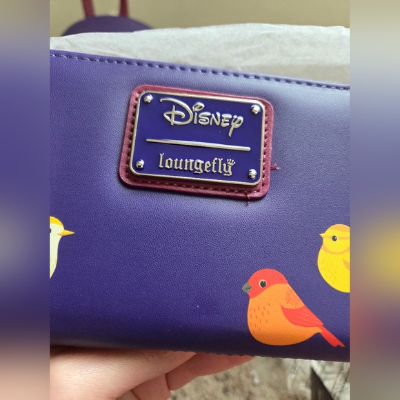 Loungefly Disney Beast with Birds Mini backpack with wallet - Picture 14 of 16